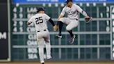 Juan Soto throws out tying run at plate in 9th inning of Yankees' debut, 5-4 win over Astros