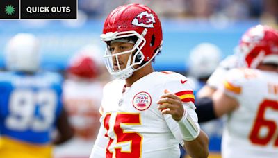 Patrick Mahomes’ turnover woes, Derrick Henry’s dominance, more from Week 4: Quick Outs