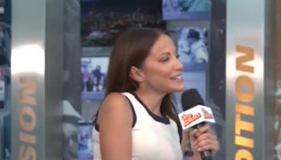 Kay Adams accuses DJ Moore of 'a blatant lie' after asking WR awkward question