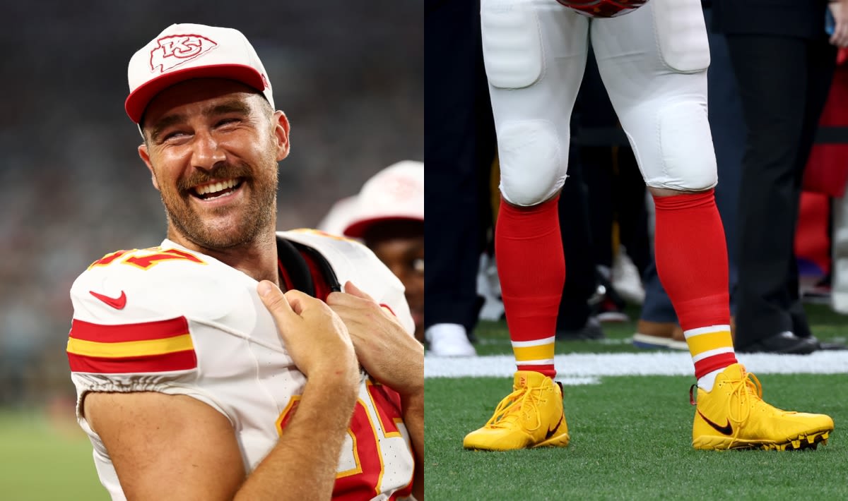 From Nike to Converse: A Breakdown of Travis Kelce’s Shoe Size & Footwear Wearing Habits