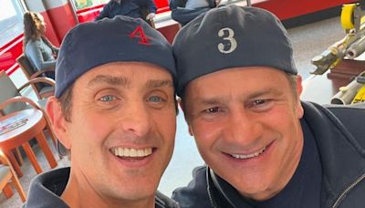 Joey McIntyre is on fire — “Chicago Fire”, that is, guest starring on this week's episode