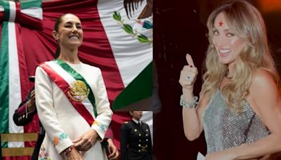 Anahí le manda mensaje a Claudia Sheinbaum; qué le escribió la RBD a la primera presidenta de México