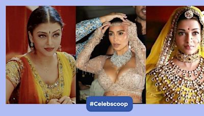 'Desi' Kim Kardashian at the Ambani wedding was inspired by Aishwarya!