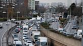 London's roads are most congested in Europe as average speeds fall to just 10mph