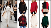 7 Reasons to Cozy Up to the Poncho Sweater Trend