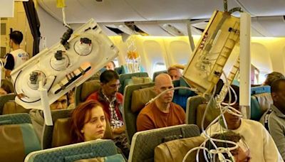 Aparecen imágenes del pánico que se vivió en avión donde murió una persona por turbulencia