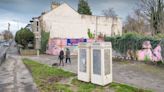 Nine rare cream-coloured phone boxes receive listed status