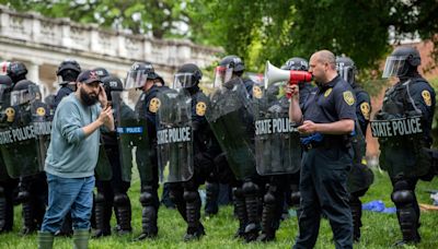 Anti-war protest ruffles University of Michigan as demonstrations collide with graduation season