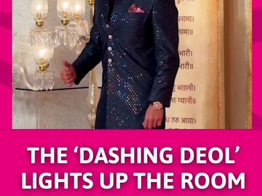 Sunny Deol Rocks The Salt & Pepper Look At Ambani's Lavish Reception | Entertainment - Times of India Videos