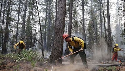 Little Lava Fire west of Sunriver remains a threat, but weather has calmed some nerves