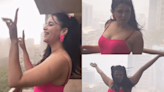 "Shameless doesn't even know people died..": Mannara Chopra faces backlash for enjoying Mumbai's dust storm, dancing in rain