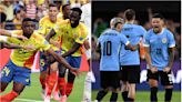 Copa América: fanáticos de Colombia y Uruguay les muestran su apoyo en el sur de Florida