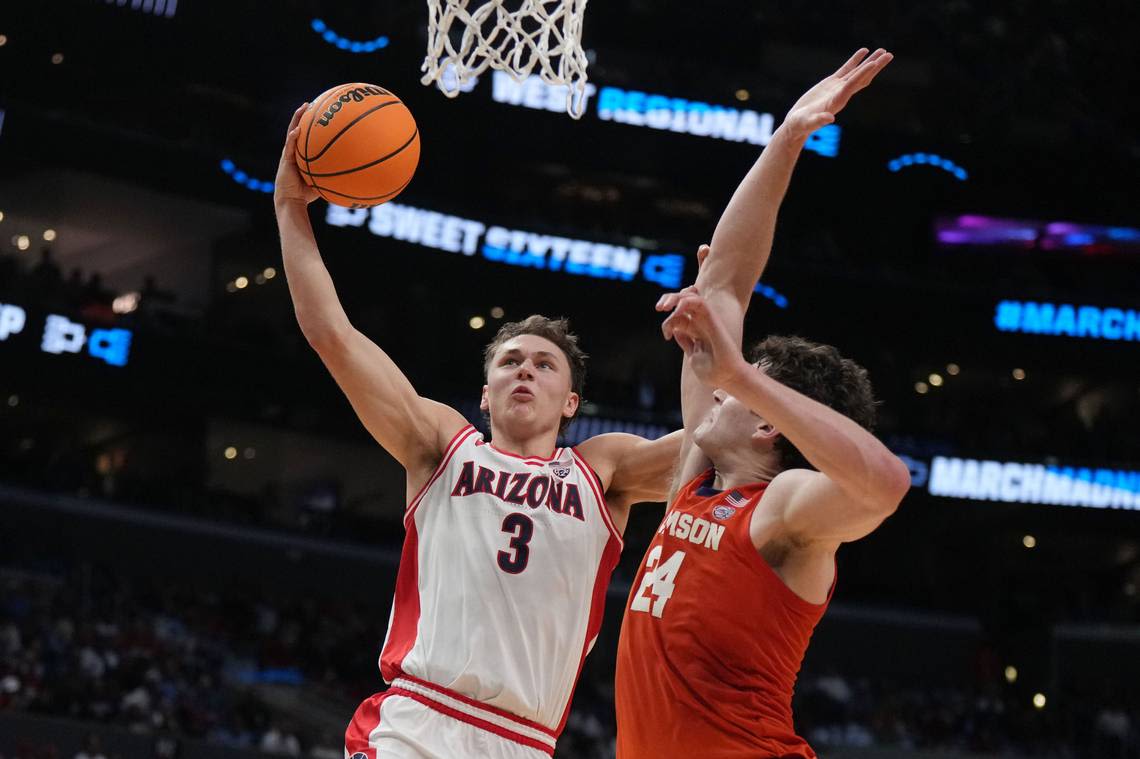 After adding size in first round, Heat drafts Arizona wing Pelle Larsson in second round