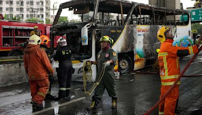 More than 20 feared dead in Thailand as school bus catches fire