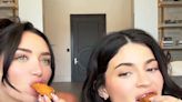 Kylie Jenner and Stassie Karanikolaou Taste Test 6 Types of Wings, Fries and 5 Crumbl Cookies: 'I’m Getting Ill!'