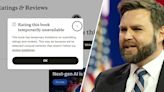 Goodreads won't let users review 'Hillbilly Elegy' in wake of J.D. Vance VP news