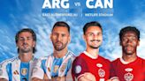 A qué hora juegan Argentina vs Canadá: duelo por la semifinal de la Copa América 2024