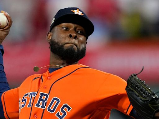 Astros put pitcher Cristian Javier on injured list and recall José Abreu from minors