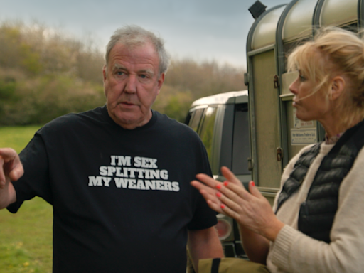 Jeremy Clarkson shocked as piglets 'escape' in Clarkson's Farm exclusive clip