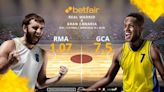 Real Madrid Baloncesto vs. CB Gran Canaria: horario, TV, estadísticas, cuadro y pronósticos