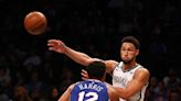 Nets star Ben Simmons reacts to making debut vs. former Sixers team