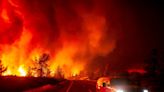 Firefighters helped by cooler weather as they battle huge blaze in California