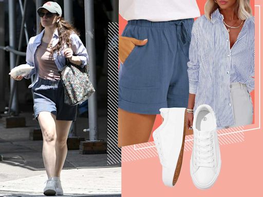 Rachel McAdams' Linen Shorts Are the Comfy Alternative to Jean Shorts I'll Be Wearing All Summer