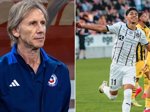 Ricardo Gareca maravillado con jugador chileno de 20 años que salió campeón en Dinamarca: fue a verlo y anotó en Champions League