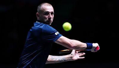 Great Britain’s Davis Cup quarter-final hopes over after Dan Evans defeat