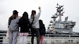 USS Ronald Reagan leaves its Japan home port after nearly 9 years