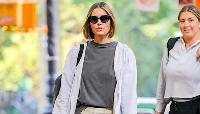 Jessica Biel looks low-key as she heads home after filming in NYC