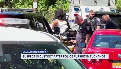 Authorities: Suspect in custody following police pursuit in Tuckahoe