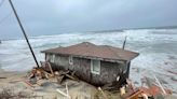 Another house has collapsed into the ocean in North Carolina, and its owner will now have to clean up all the debris