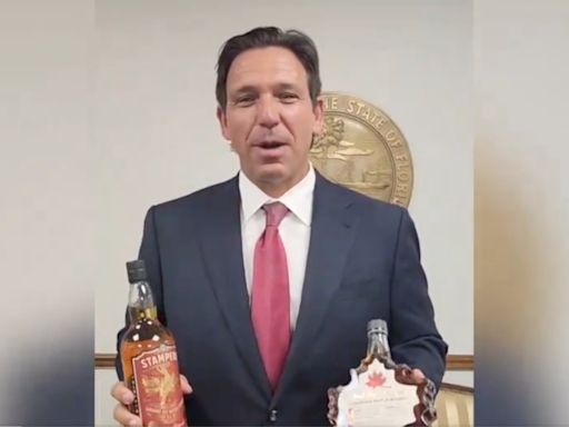 Florida governor given Foothills whiskies after Stanley Cup bet