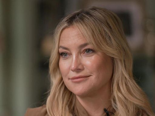 Kate Hudson says her relationship with her father, Bill Hudson, is "warming up"