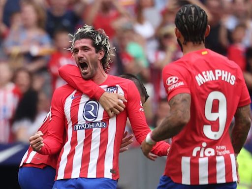 Un golazo de Rodrigo De Paul le dio a Atlético de Madrid un triunfo agónico para tener casi sellada la clasificación para la próxima Champions