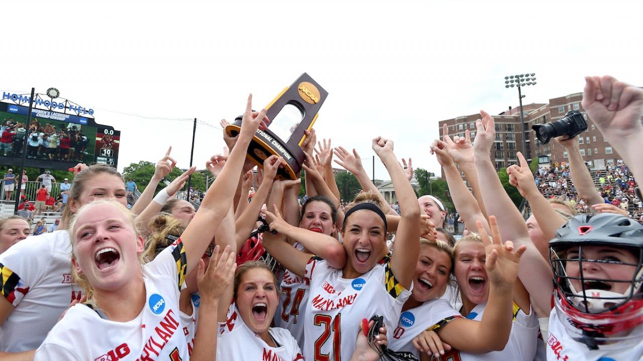 Women's college lacrosse teams with the most national championships