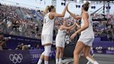 Defending champion US women fall to Germany in pool play in 3x3 basketball at Paris Games