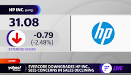 HP stock sinks after Evercore downgrades shares