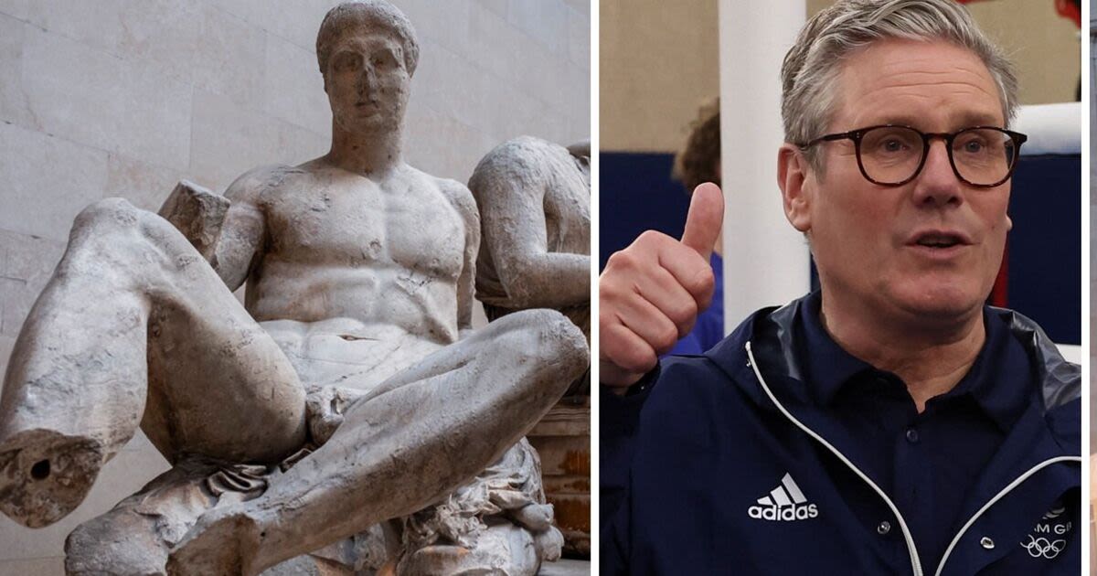 Keir Starmer set to hand Greece the Elgin Marbles in latest move to schmooze EU