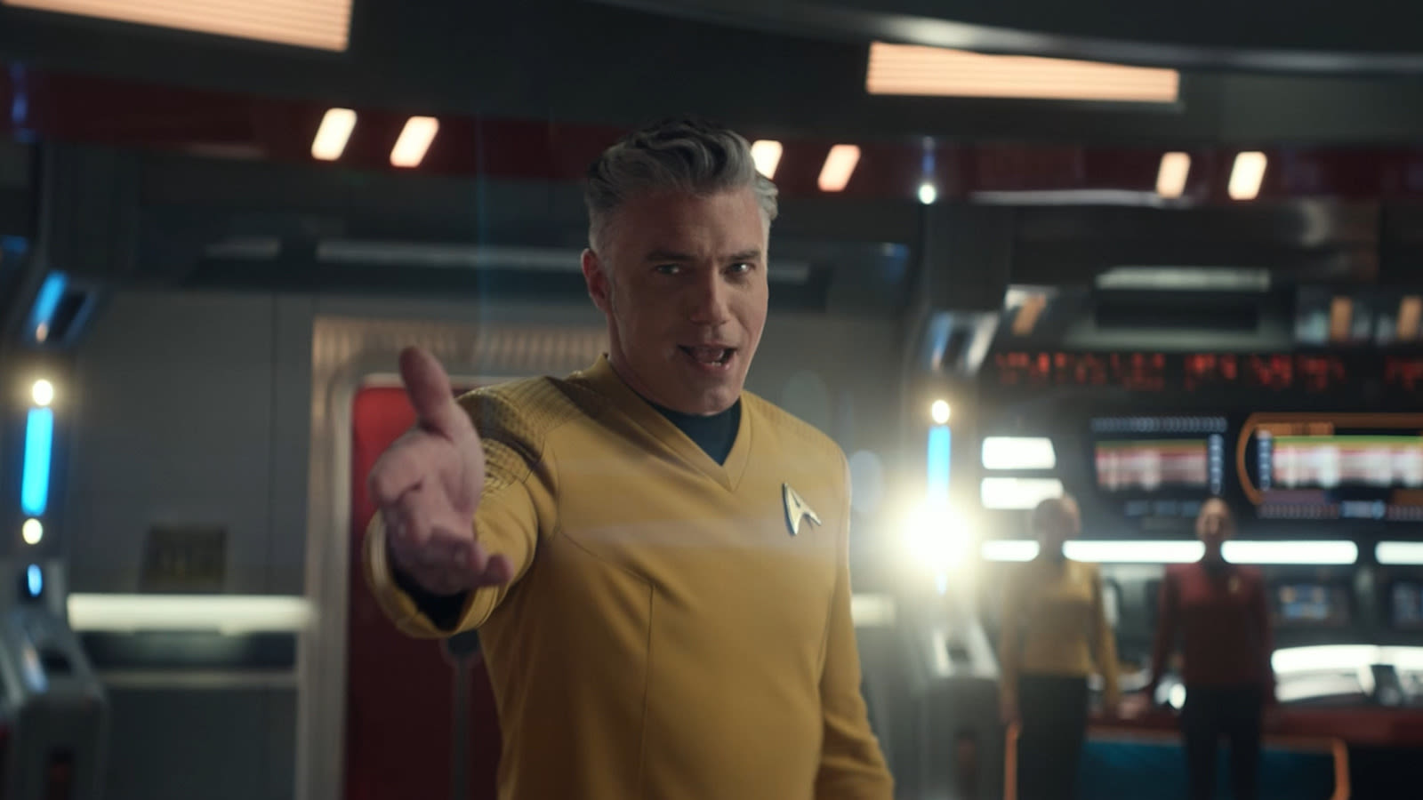 Star Trek: Strange New Worlds Only Got Greenlit Because Of Anson Mount - SlashFilm