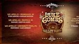 Luke Combs to host ‘Bootleggers Tailgate Party’ for ‘Grownin’ Up and Getting Old’ stadium tour