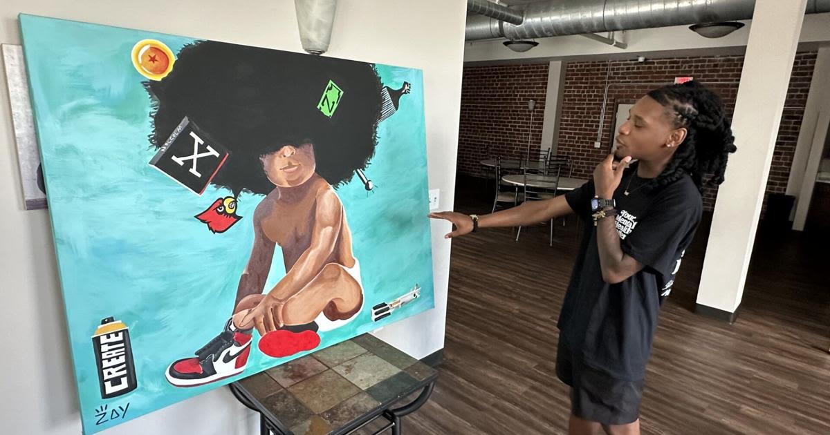 Ask the Artist: Zay Williams on his vibrant paintings depicting sci-fi, TV and Black culture