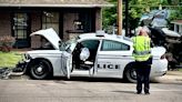 Dayton police cruiser involved in crash; West Third Street shut down