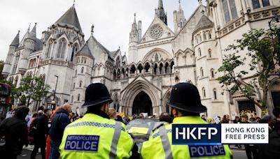 UK charges 3 for allegedly assisting Hong Kong intelligence services