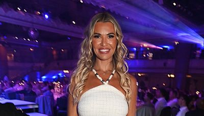 Christine McGuinness puts on a leggy display at the TRIC Awards