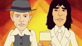 John Cale and David Bowie Go Barhopping in Animated ‘Night Crawling’ Video