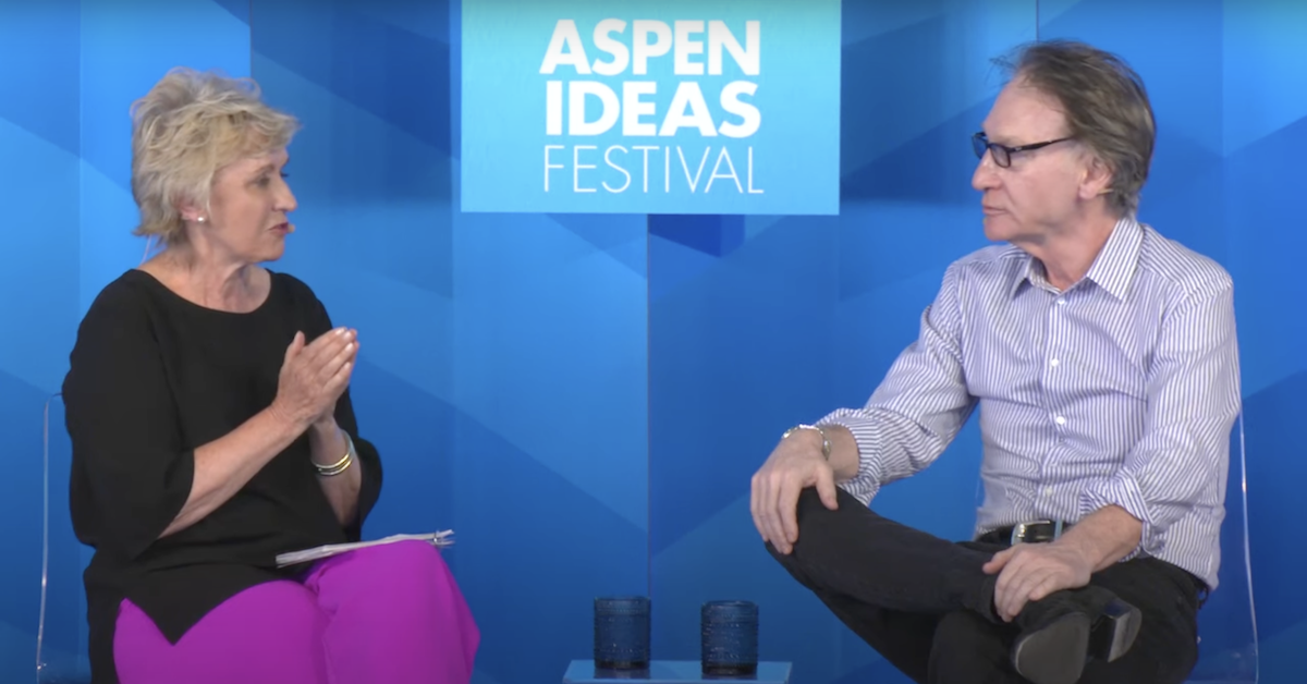 Bill Maher Calls Left ‘Aggressively Anti-Common Sense’ at Aspen Ideas Festival, Predicts Trump ‘Very Likely Will Win’