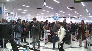 Major delays at Atlanta airport after international flights diverted for weather