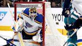 Blues lose in overtime to Sharks, swept in season series
